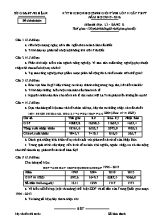 Đề thi chọn học sinh giỏi tỉnh Nghệ An lớp 11 cấp THPT năm học 2015 - 2016 môn thi Địa lí - Bảng B